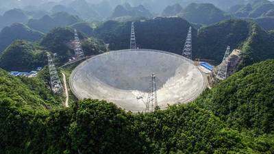 Worlds largest radio telescope will search for dark matter, listen for aliens