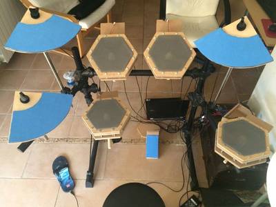 Homemade Electronic Drum kit with Arduino Mega2560