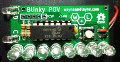 Reprogramming Blinky kits with ICSP programming