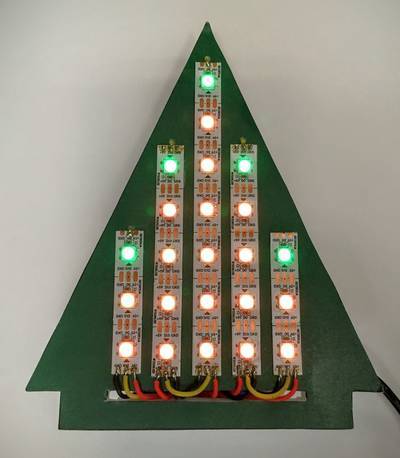 LED Holiday Tree With Shared Internet Control