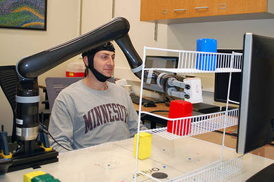 UMN research shows people can control robotic arm with their minds
