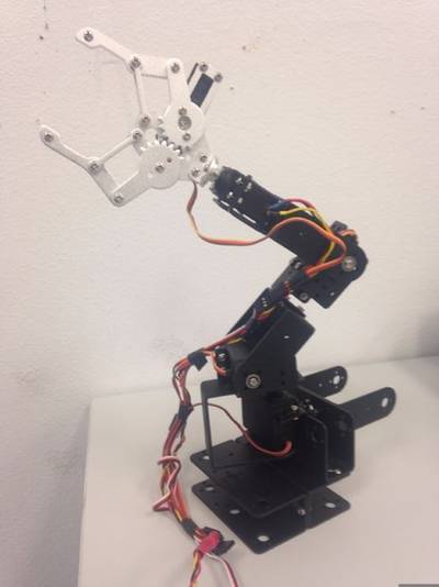 5 DOF Robotic Arm Kit With Code