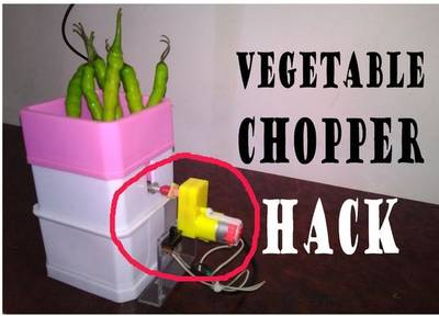 A amazing kitchen Hack │ Upgrading a vegetable chopper manual to automatic