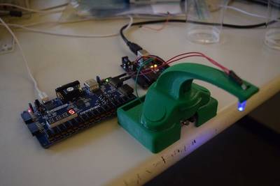 Automatic Faucet System with FPGA and IR Object Sensor