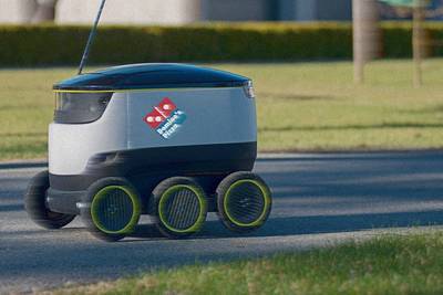 Domino’s Will Begin Using Robots to Deliver Pizzas in Europe