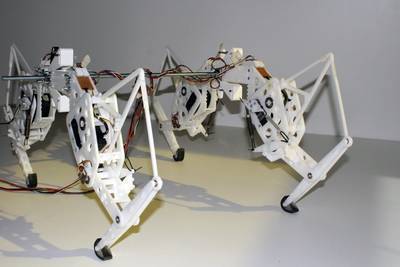 University of Twente researcher Geert Folkertsma has developed a prototype cheetah robot