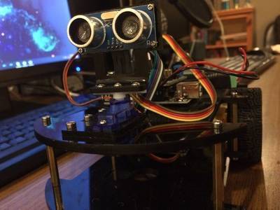 Alfred V.1 - Voice Controlled, IoT, Bluetooth, Servant Robot Using Arduino and Raspberry Pi