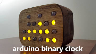 Beautiful Arduino Binary Clock