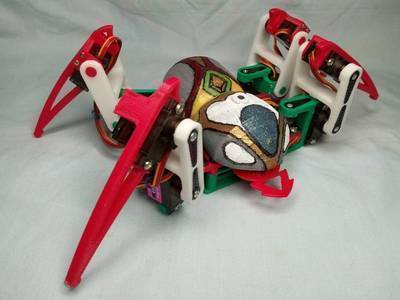 Spider Robot(Quad Robot, Quadruped)