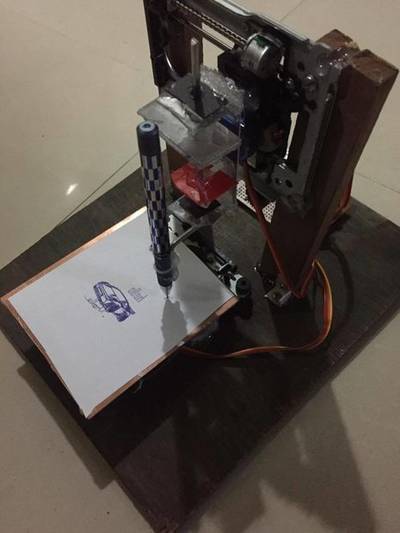 Cnc Plotter With Arduino