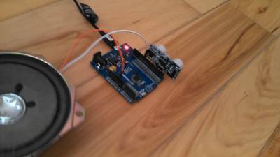 Musical Instrument Using Arduino + Ultrasonic Distance Senso