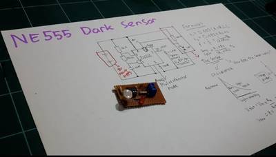 Ne555 Dark Sensor