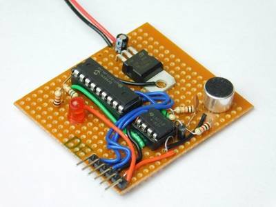 Do-It-Yourself Insect Detector with an Electret Microphone and PIC18F1220