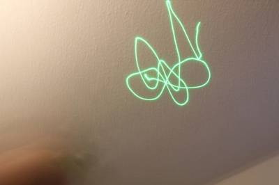 Programmable Laser Light Show --  Arduino Controlled