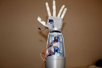 3D Printed Robotic Hand / Prosthetic Hand