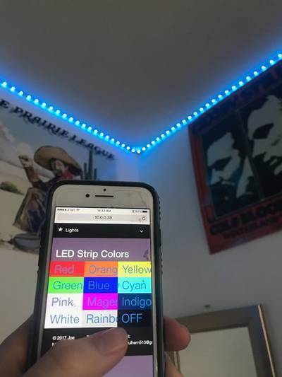 Back to School LED Strip Automation