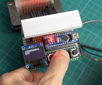 Variable Frequency Arduino Generator
