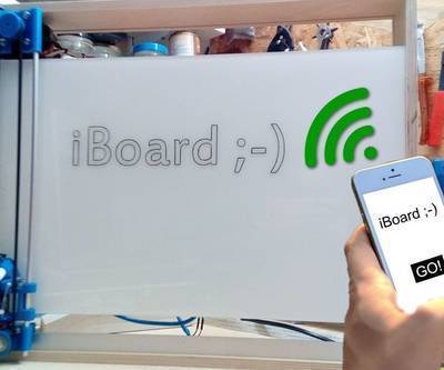 IBoard! Web-controlled Whiteboard