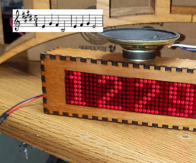 WiFi Connected Clock With Westminster Chimes