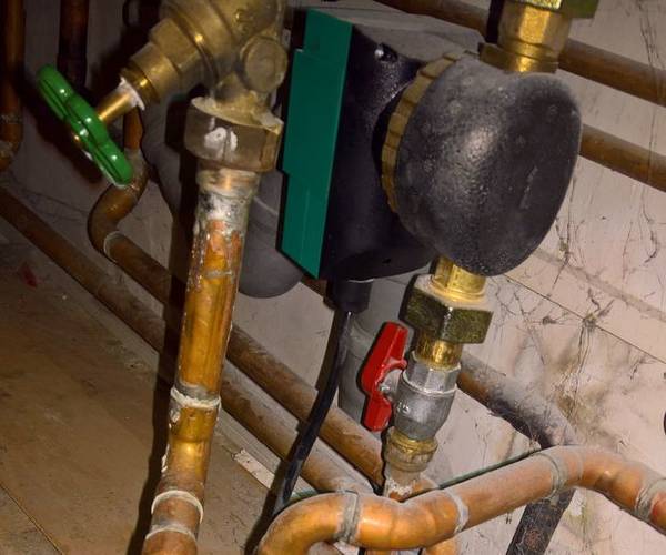 ESP 8266 Controlling Hot Water Circulation Pump
