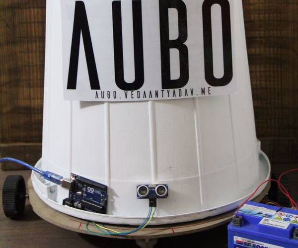 AUBO - an Open Source Autonomous Bot With Arduino