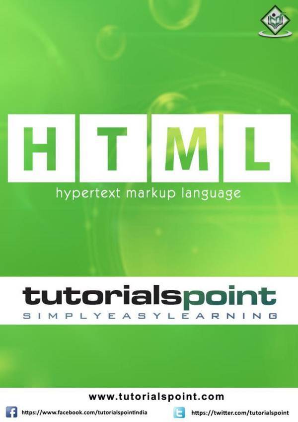 tutorialspoint - HTML Hyper Text Markup Language