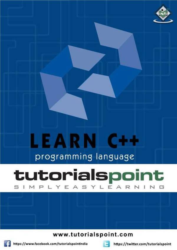 tutorialspoint - Learn Cpp programming language