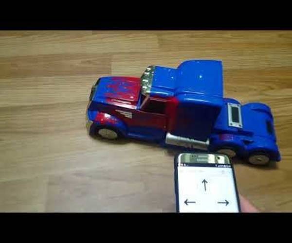 Automobile Toy Revival With Esp8266