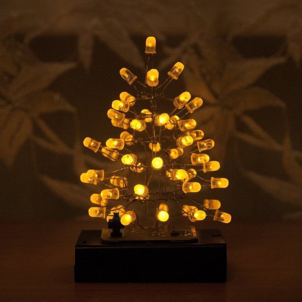 Flickering LED Christmas Tree