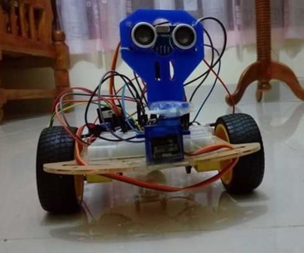 Obstacle Avoiding Robot (Arduino)