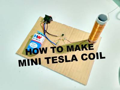 How to make a Miniature Tesla coil
