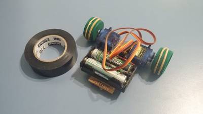 Simple Line Follower Robot With No Programming - Analog Line Follower