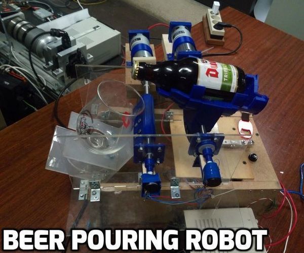 Beer Pouring Robot