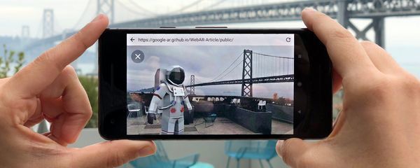 Augmented reality on the web, for everyone