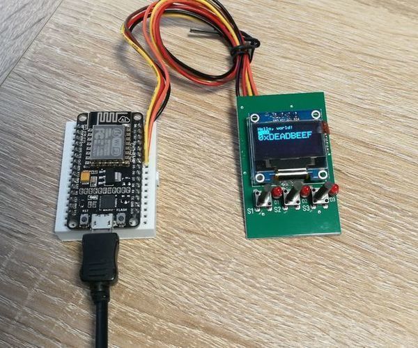 How To Connect Nodemcu / Esp8266 And Oled Shield