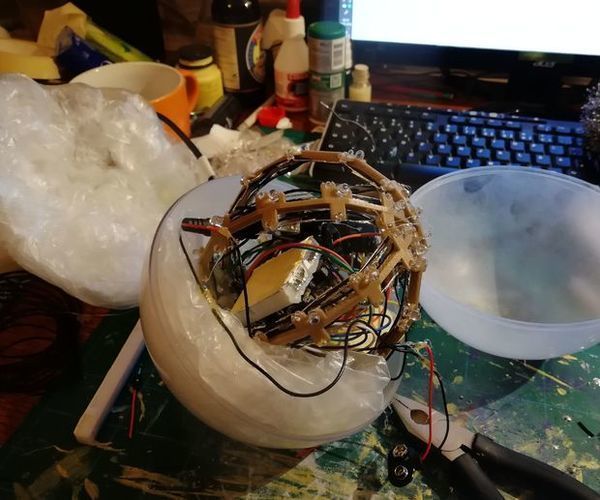 Lets Make A Magic Crystal Ball With Magic Spells! ~ Arduino ~