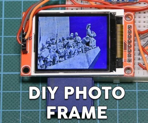 Diy Photo Frame With Arduino