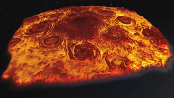 NASA's Juno Mission Provides Infrared Tour of Jupiter's North Pole