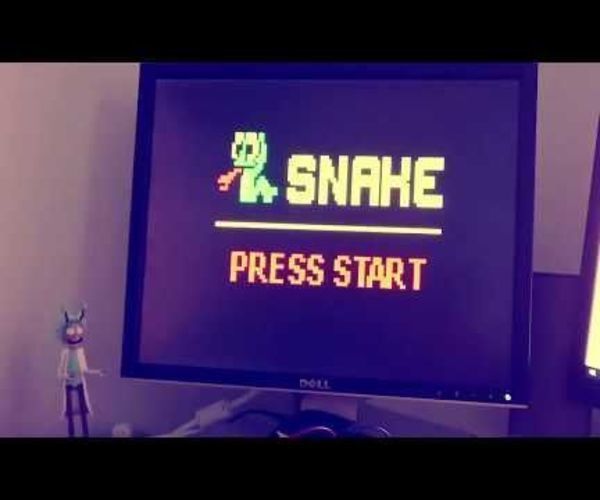 Arduino Snake on a VGA Monitor
