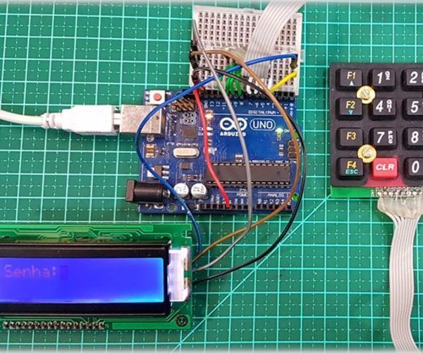 Dashboard Keyboard With LCD Display and Arduino Uno