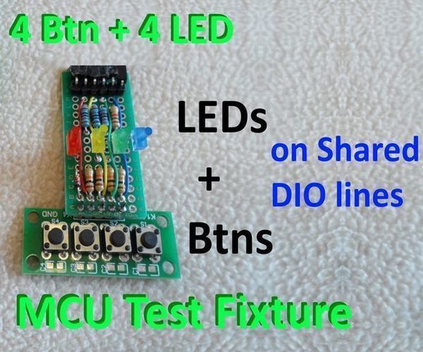 Test Any MCU Using Only 4 I/O Lines
