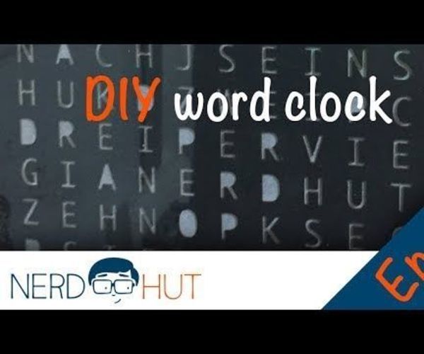 DIY Arduino Wordclock