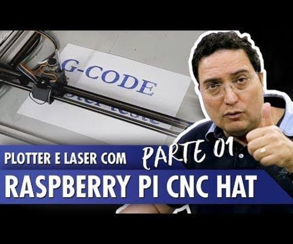 Plotter and Laser With Raspberry Pi CNC Hat