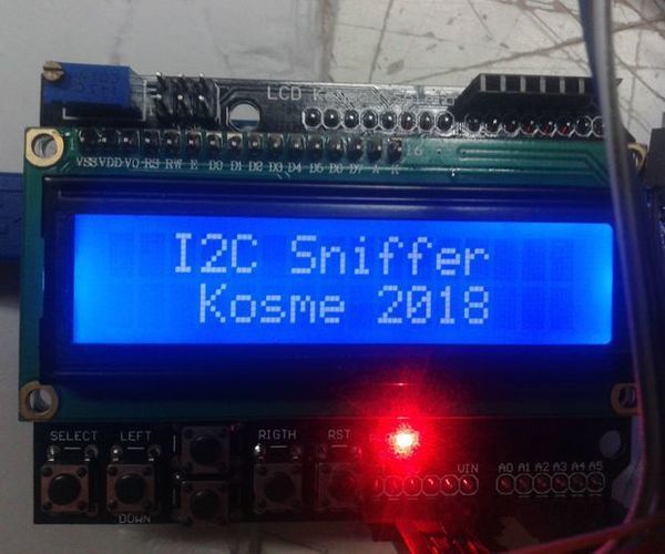 Arduino I2C Sniffer