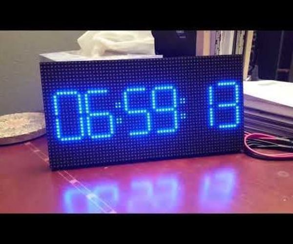 Morphing Digital Clock