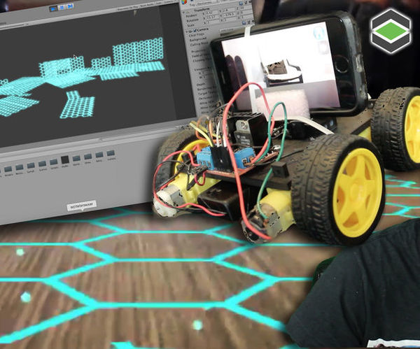 ROOM MAPPING Arduino Robot With Unity 3D