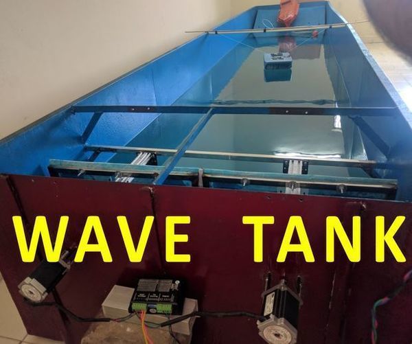 DIY Wave Tank/flume Using Arduino and V-slot