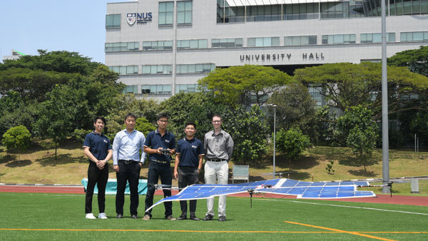 Fly high and far with Asia's first fully solar-powered quadcopter drone created by NUS students