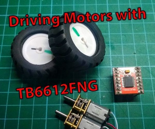 Driving Small Motors With the  TB6612FNG