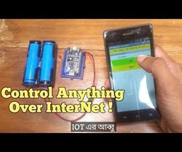 IOT Light Control Over Internet _NodeMCU ESP8266